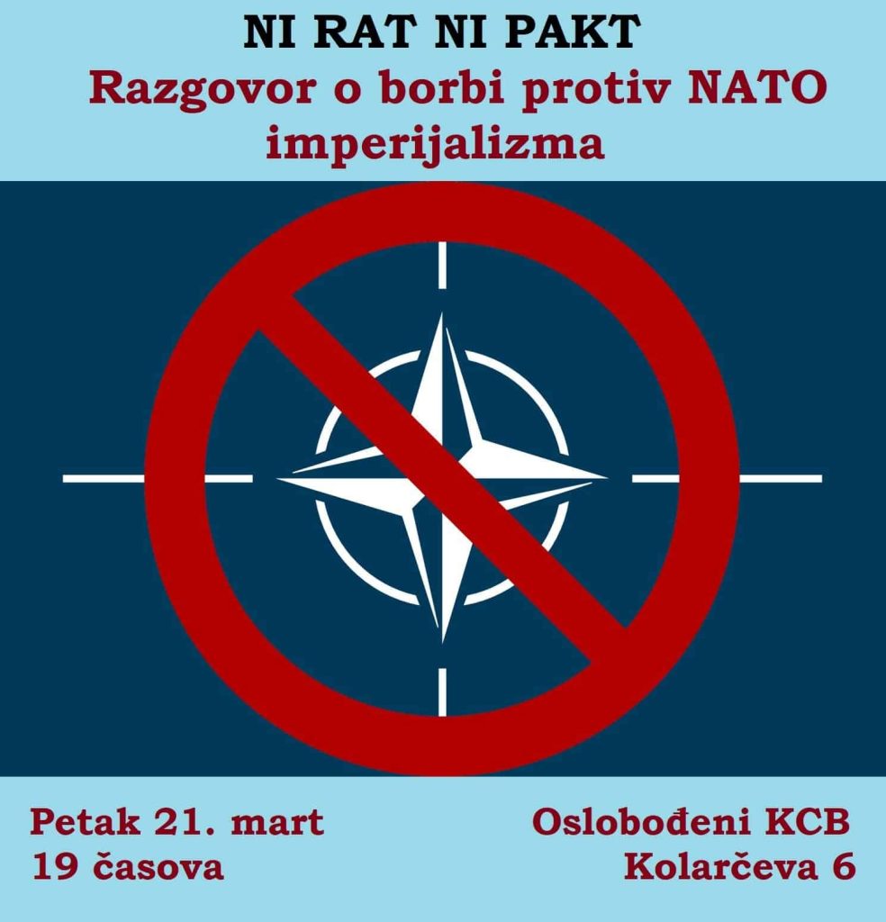 Grafika: Ni rat ni pakt poster